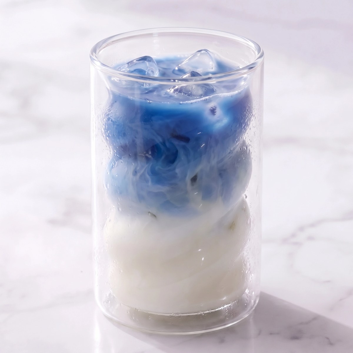 Blue Latte Glacé