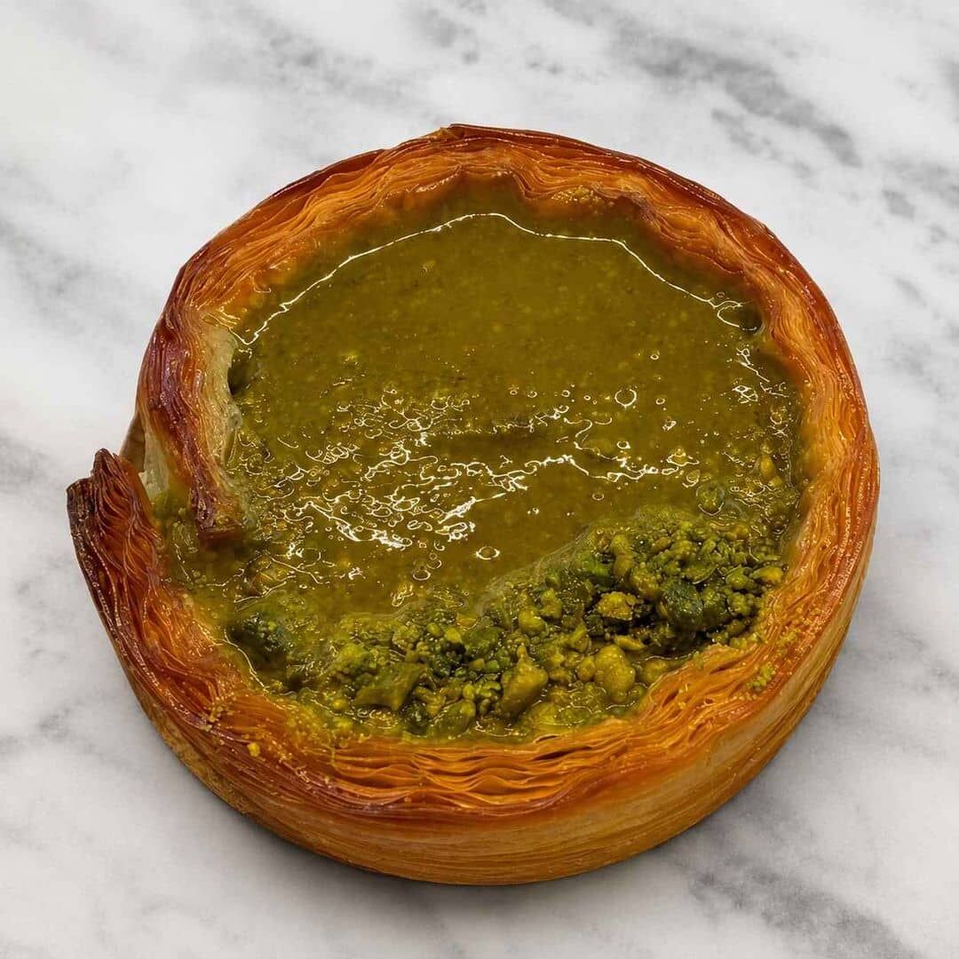 Flan à la Pistache