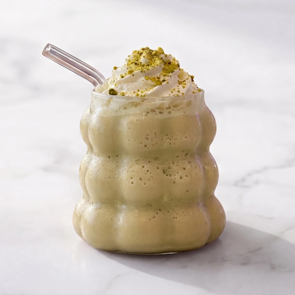 Frappé Spanish Latte Pistache