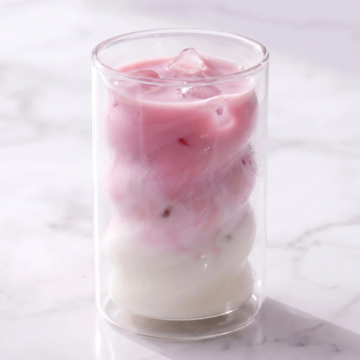 Pink Latte Glacé