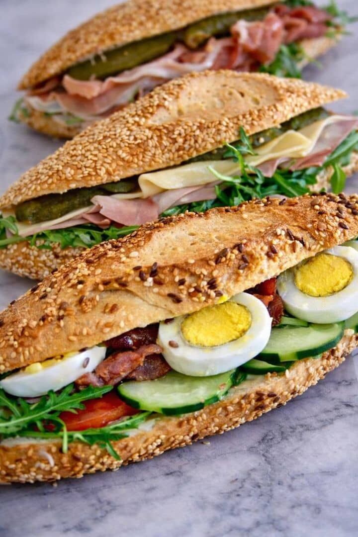Sandwich Œuf Bacon